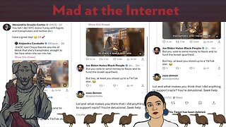 AOC's Twitter Sock Puppet Account - Mad at the Internet