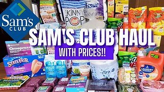 SAM'S CLUB HAUL | WITH PRICES | SOME EXCITING NEWS!! 2022
