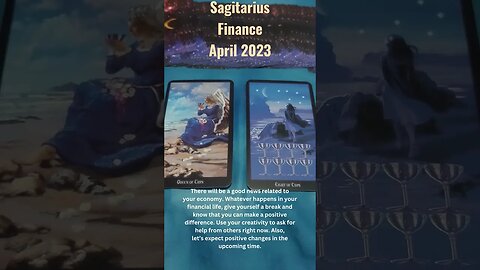 Sagitarius Finance April 2023 #finance #tarotreading #tarot #sagitarius #money