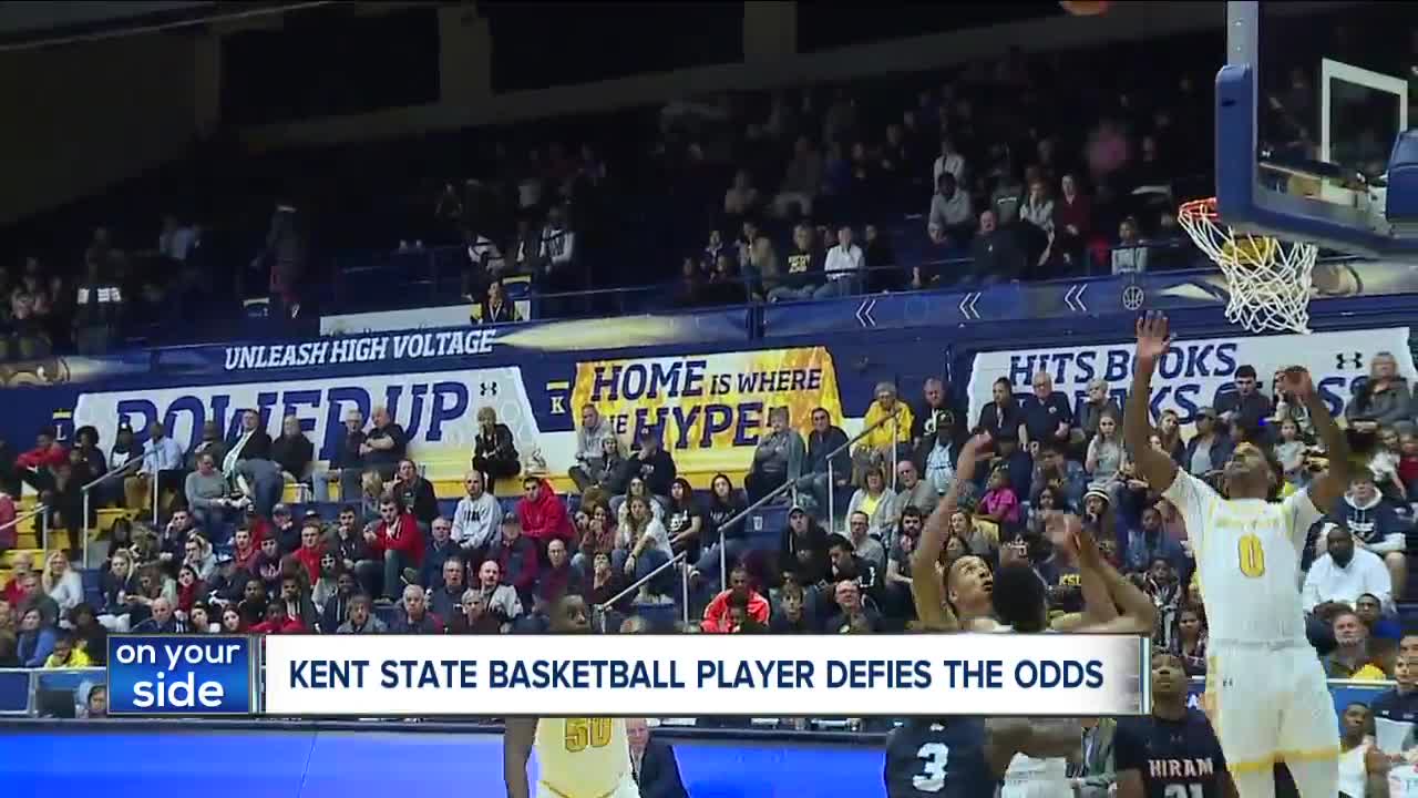 Kent State Basketball player with autism makes history