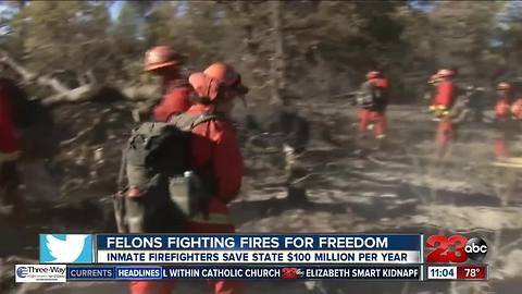 CA felons fighting fires for freedom