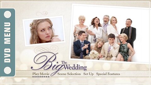 The Big Wedding - DVD Menu