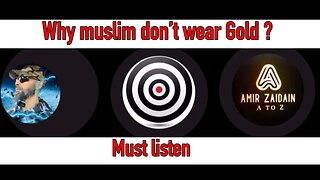 In islam, man cannot wear gold - ex muslim ahmad, adam seeker . Ex muslim amir