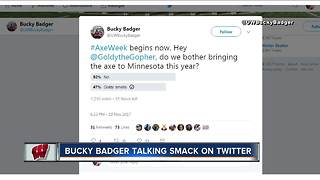 Wisconsin's Bucky Badger gets in Twitter war with Minnesota's Goldy Gopher