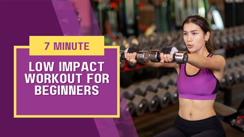 7 Minute Workout for Beginners I Low Impact