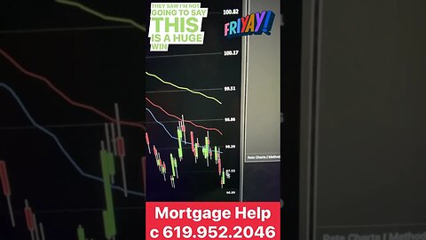 #mortgagerates improve today headed in to the weekend #realestate #homebuyer #mortgagebroker