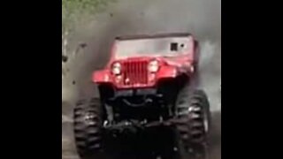 Jeep wheelie