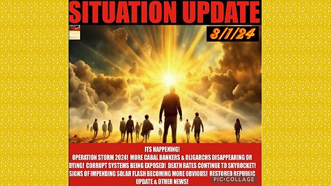 SITUATION UPDATE 3/1/24 - Covid-19/Jabs/Plan-Demics, Global Financial Crises, Cabal/Deep State Mafia