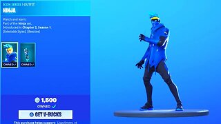 *NEW* FORTNITE NINJA SKIN OUT NOW! NEW FORTNITE ITEM SHOP! (FORTNITE BATTLE ROYALE)