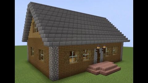 Tutoriel Minecraft : Belle maison à deux étages