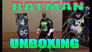 ASMR Unboxing: Batman Green Lantern (McFarlane Collector Edition)