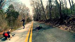 Long-board epic fail! || Viral Video UK