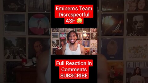 Eminem's Homies Disrespectful for this! 😂😂😂 #eminem #rap #hiphop #shorts