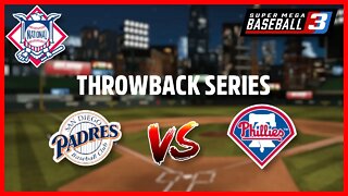 Padres vs Phillies but it's a throwback | Super Mega Baseball 3