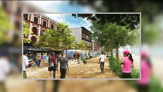 Greektown unveils pedestrian plaza plans