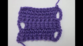 Left Hand Linked Treble Crochet Tutorial