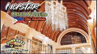 [4K CEBU 🇵🇭] NUSTAR Resort & Casino | Newest Lifestyle Destination | Walking Tour | #Philippines