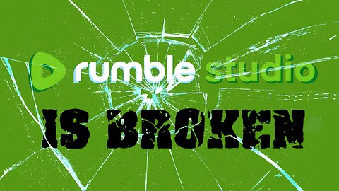 Rumble Studio SUCKS!