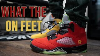 Air Jordan 5 What The On Feet Review