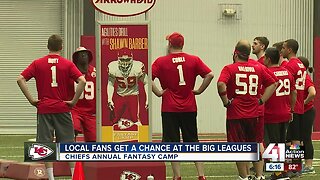 Chiefs Fantasy Camp participants learn from legendary former players