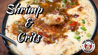 Shrimp and Grits on the Blackstone Griddle | Blackstone Griddle Recipe