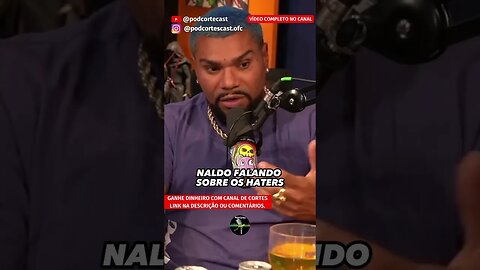 NALDO BENNY FALANDO SOBRE OS HATERS #shorts #naldo #naldobenny #haters