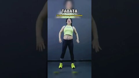 Tabata Workout For Fat Loss At Home #shorts #tabataworkout