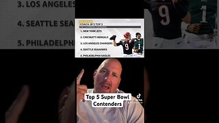 TOP 5 SUPER BOWL CONTENDERS