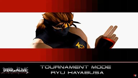 Dead or Alive: Tournament Mode: Ryu Hayabusa