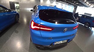 BMW X2 M35i REVVING at stationary and in detail and TOP SPEED