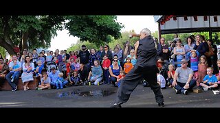 Chinese Kung Fu Demo Martial Arts CNY Chinese New Year Festival Bunbury Western Australia