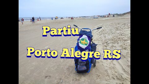 Cuiabá ao Chuí RS a pé. EP.39. Indo para Porto Alegre RS