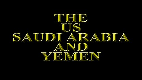 Josh Paul - The US, Saudi Arabia and Yemen