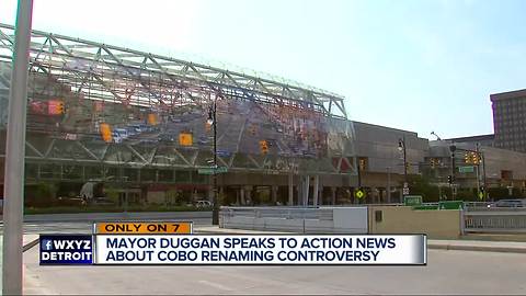 Mayor Duggan wants to rename Cobo Center