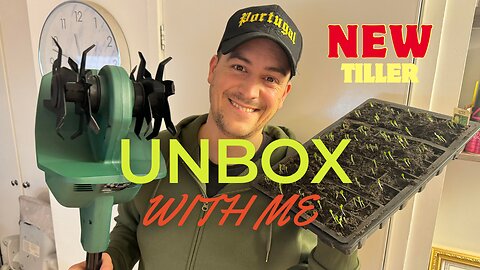 Unboxing New Tiller for our Allotment Plot | What we are growing |