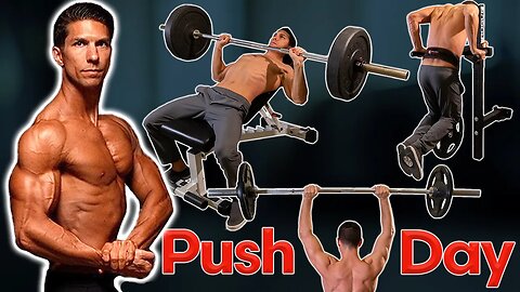 LIVE Push Workout and Q&A – Getting JACKED in the GARAGE (July 2023)