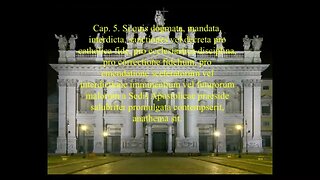 S. Nicolai Magni PP. I Canon de sententiis atque interdictis Sedis Apostolicae