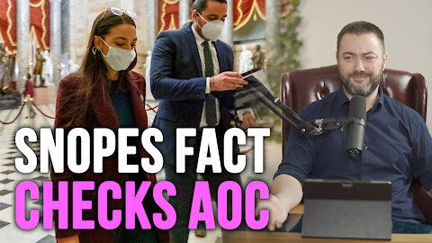 Snopes Fact Checks AOC