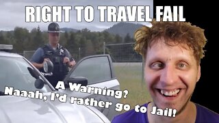 Sovereign Citizen Turns Warning Into Arrest