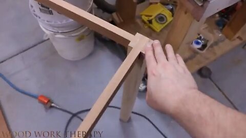 DIY Homeschool Table Frame with Castle Joints for Two Children (Part 2)