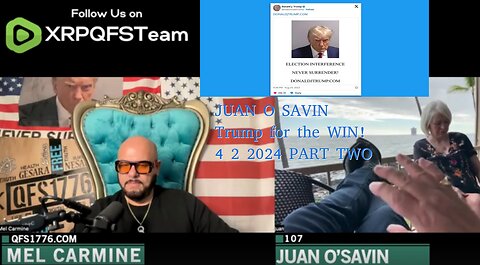 JUAN O SAVIN- TRUMP for the WIN! Bankruptcy of America? PART TWO- Mel Carmine 4 2 2024