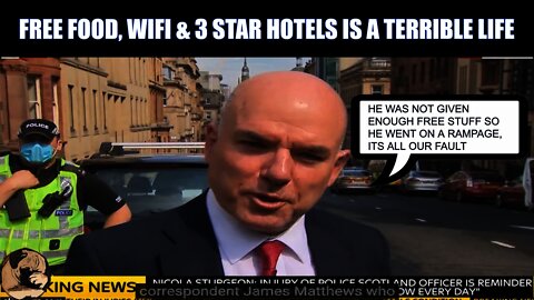 Sky News Blame Asylum Seekers Living Conditions In The UK For Glasgow Incident