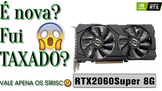 Comprei a RTX 2060 SUPER DA 51RISC 😲😲😲 #aliexpress