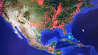 6.1 Earthquake South Sandwich Islands & Earthquakes, Epicenters, Fire Map, 11/2/2022