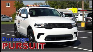 2021 Dodge Durango Pursuit Police Law Enforcement - Detailed Look in 4K