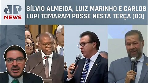 Saiba quem são os novos ministros empossados nesta terça (03); Constantino analisa