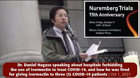 Dr.Daniel Nagase speaking about hospitals forbidding the use of IVERMECTIN
