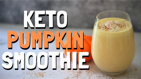 How to make a Keto Pumpkin Smoothie? Recipe