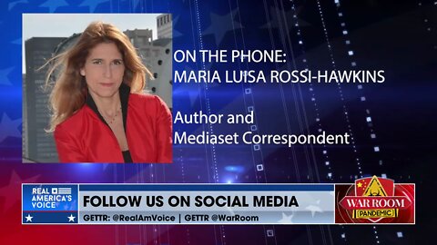 Maria Luisa Rossi-Hawkins: Draghi’s Resignation Has Thrown ‘Italy Into Chaos’