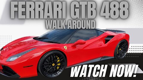 Ferrari GTB 488 Walk Around